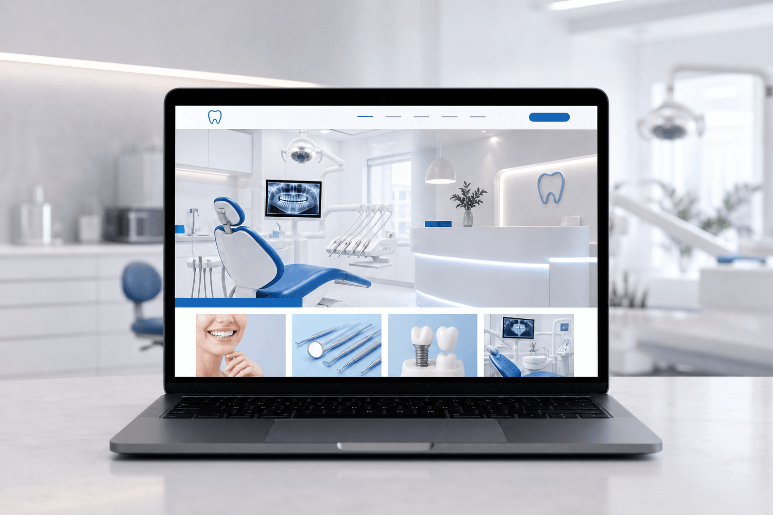 thiết kế website nha khoa
