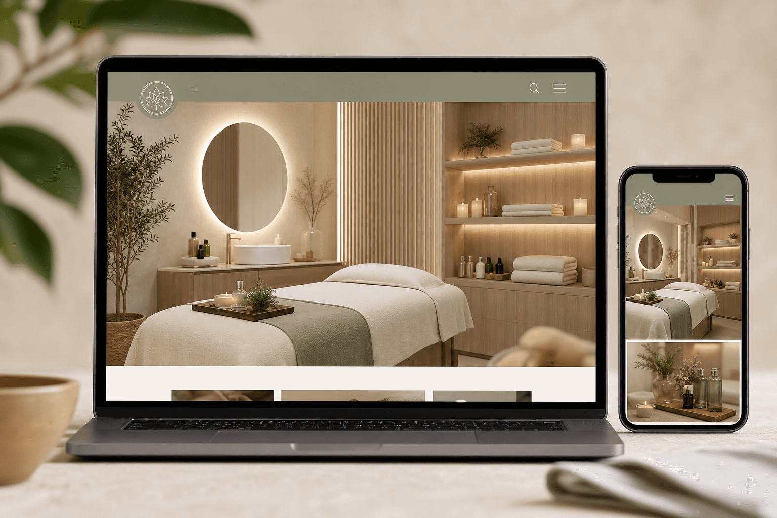 thiết kế website spa