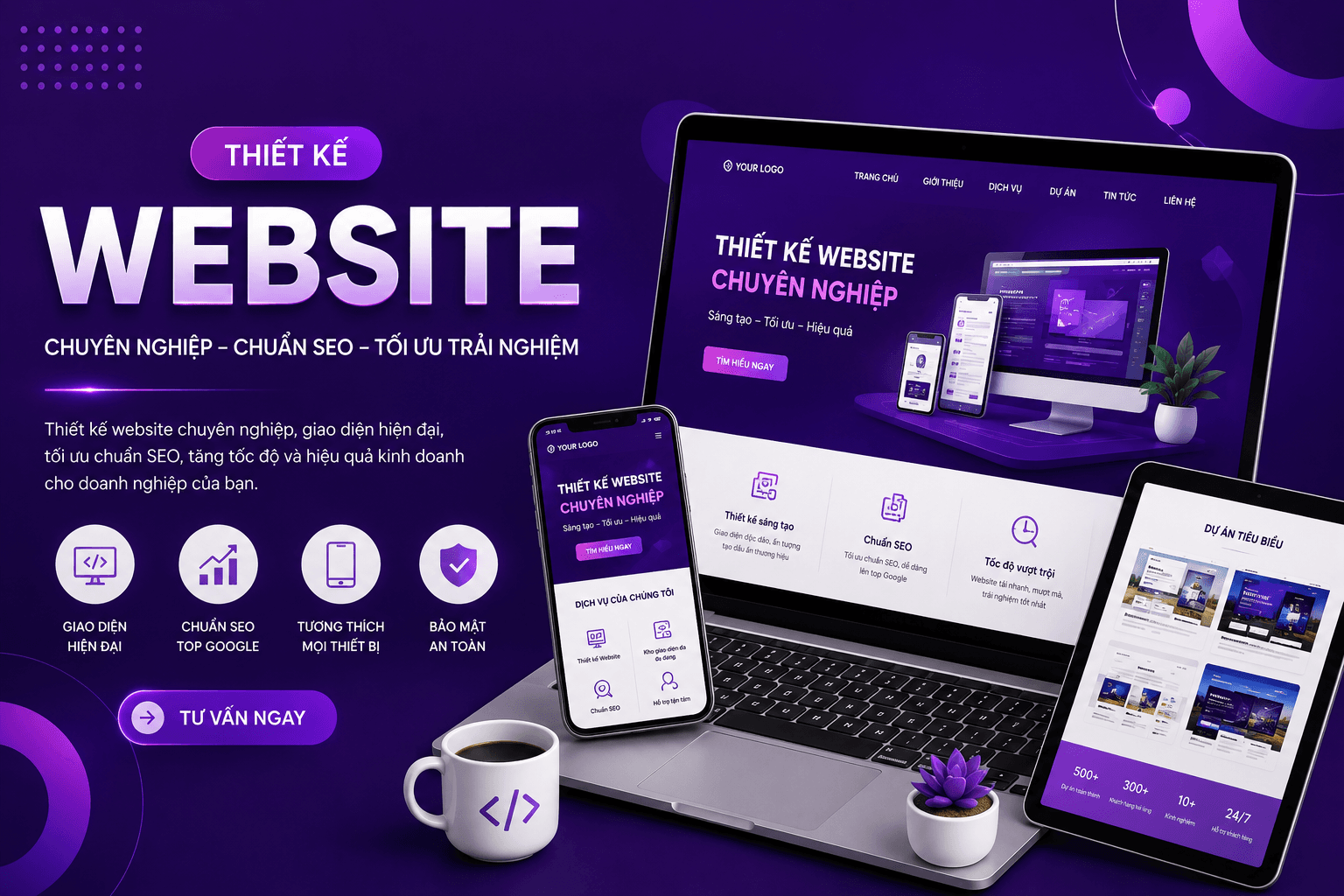 Thiết kế website giúp doanh nghiệp tăng uy tín và chuyển đổi