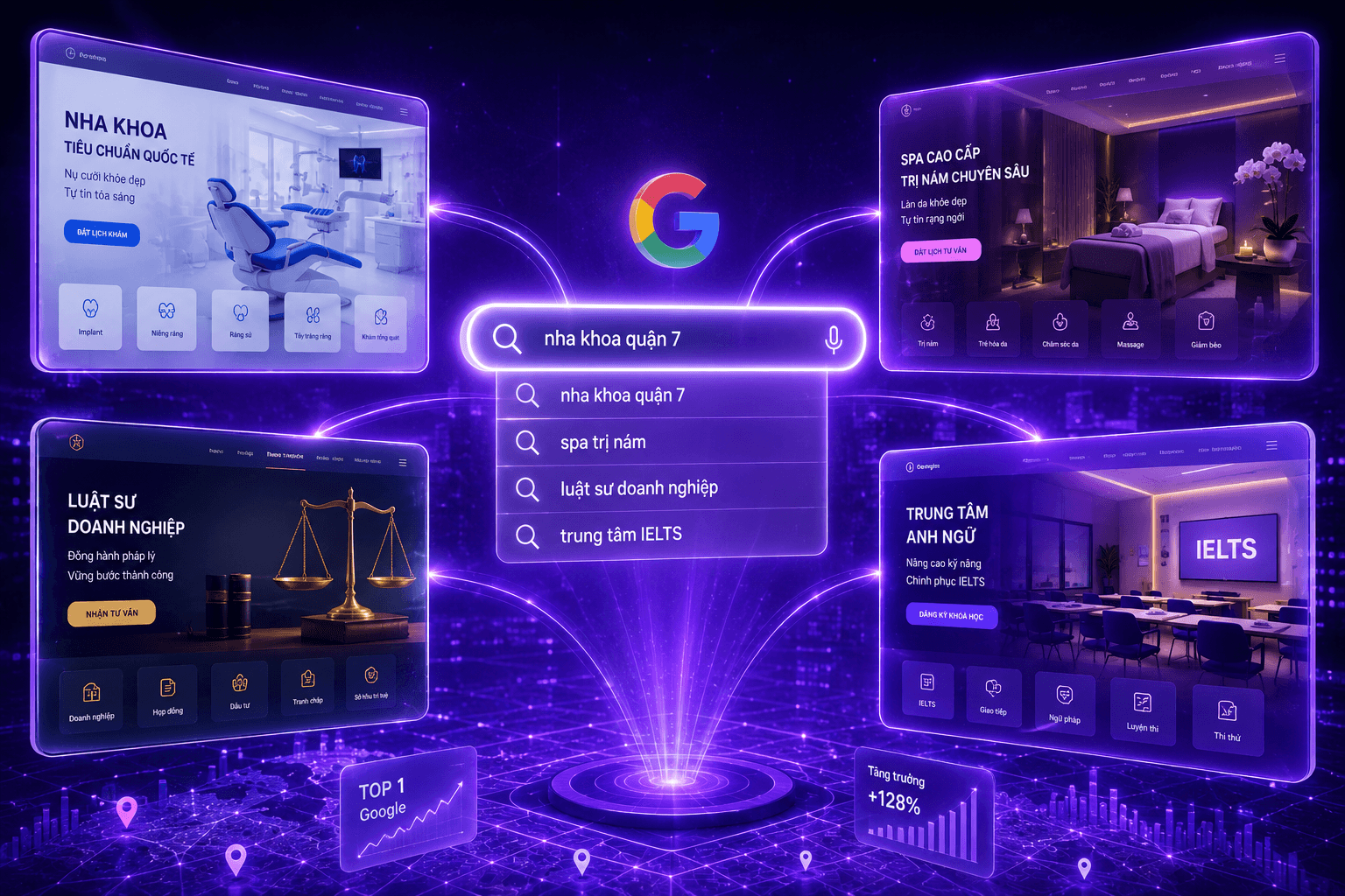 Thiết kế website đà nẵng — SEO local Đà Nẵng — Google Maps và website du lịch