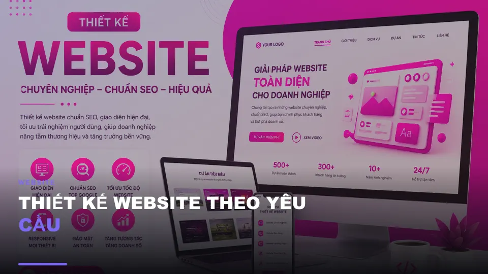 Thiết kế website theo yêu cầu