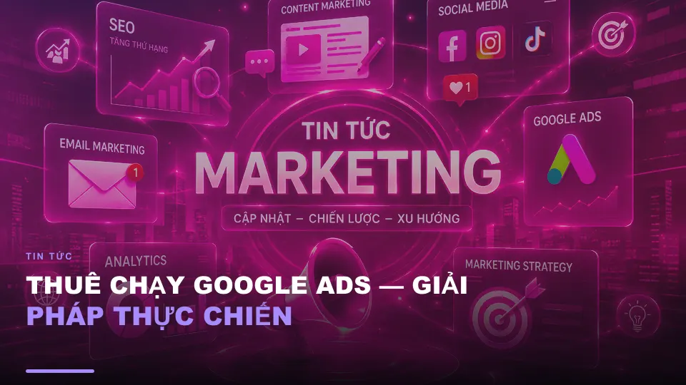 Thuê chạy google ads — giải pháp thực chiến