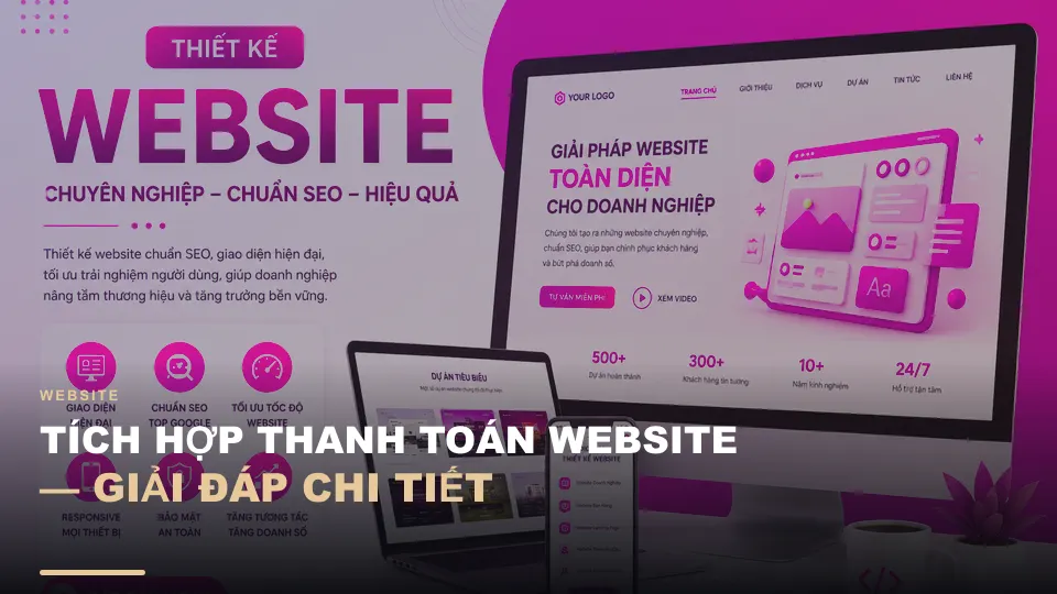 Tích hợp thanh toán website — giải đáp chi tiết