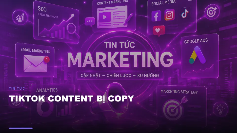 Tiktok content bị copy