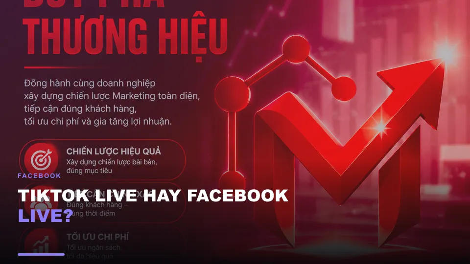 Tiktok live hay facebook live