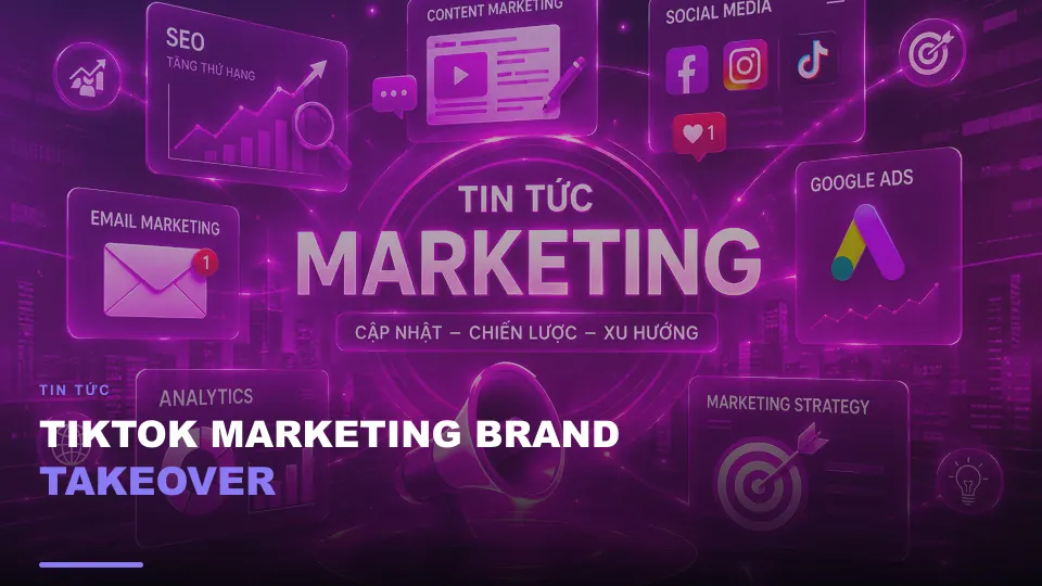 Tiktok marketing brand takeover