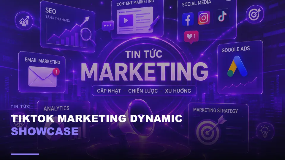 Tiktok marketing dynamic showcase