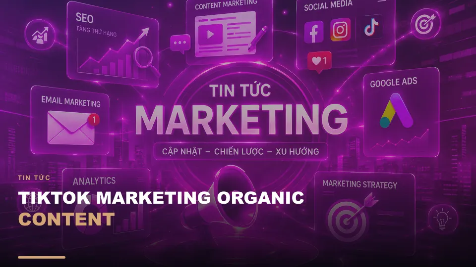 Tiktok marketing organic content