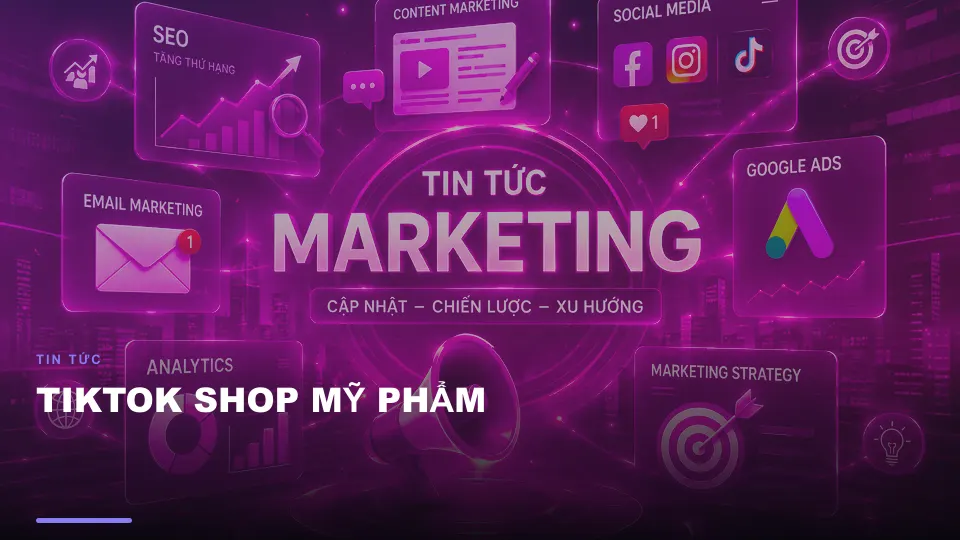 Tiktok shop mỹ phẩm