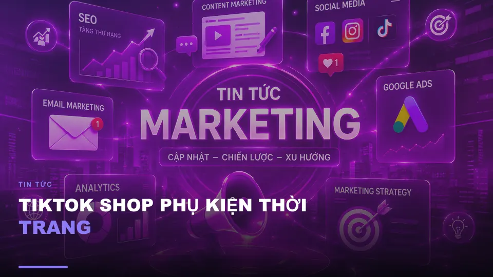 Tiktok shop phụ kiện thời trang
