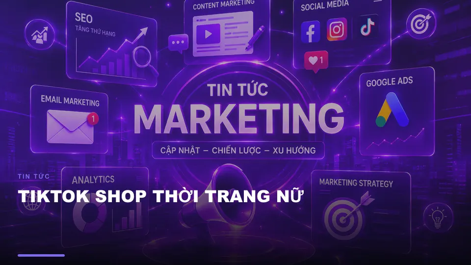 Tiktok shop thời trang nữ