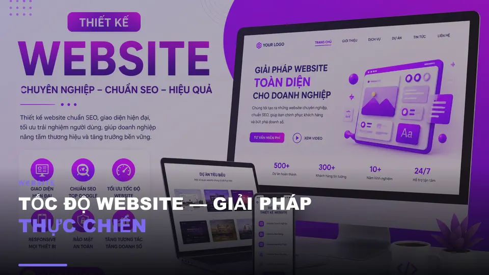 Tốc độ website — giải pháp thực chiến