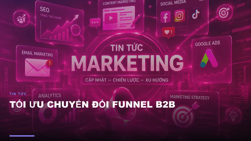 Tối ưu chuyển đổi funnel b2b