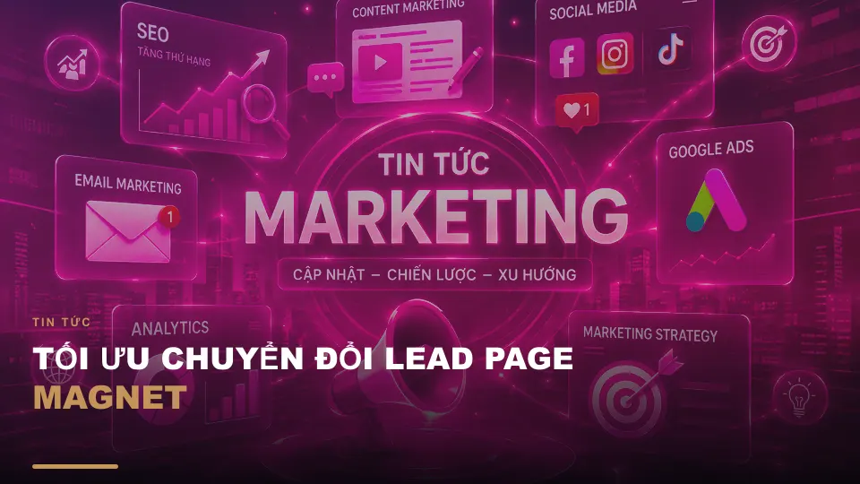 Tối ưu chuyển đổi lead magnet page