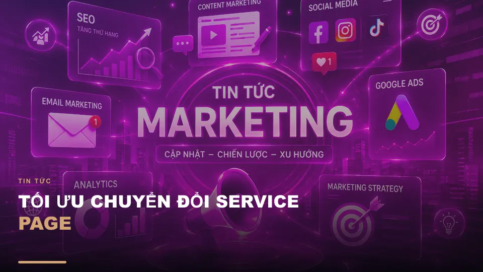 Tối ưu chuyển đổi service page