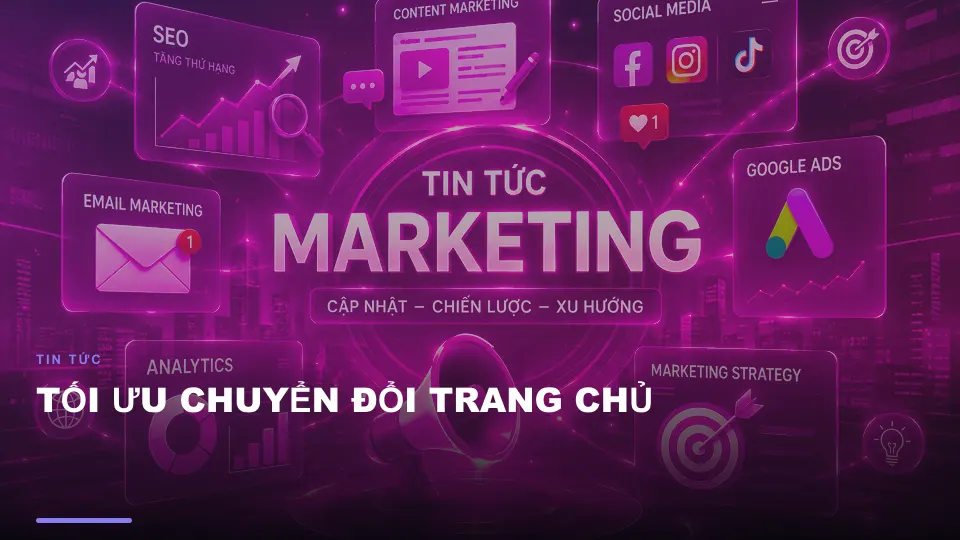 Tối ưu chuyển đổi trang chủ