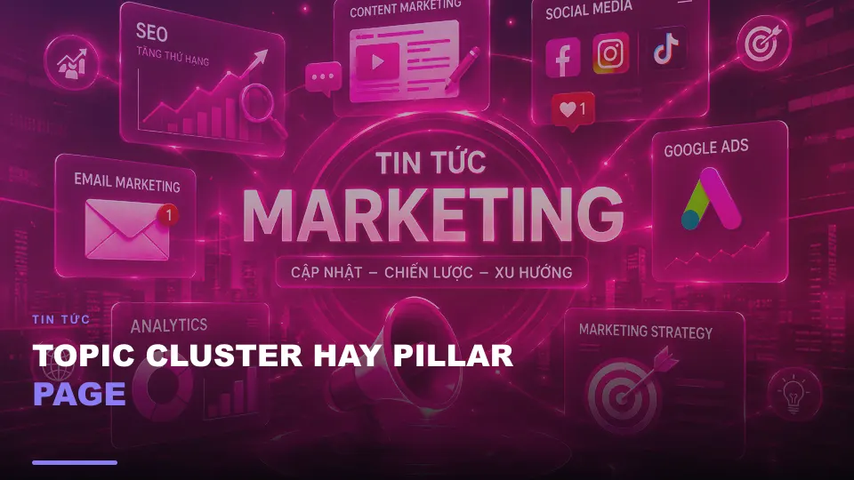 Topic cluster hay pillar page