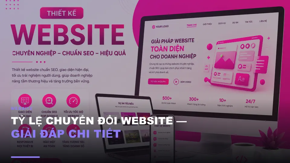 Tỷ lệ chuyển đổi website — giải đáp chi tiết