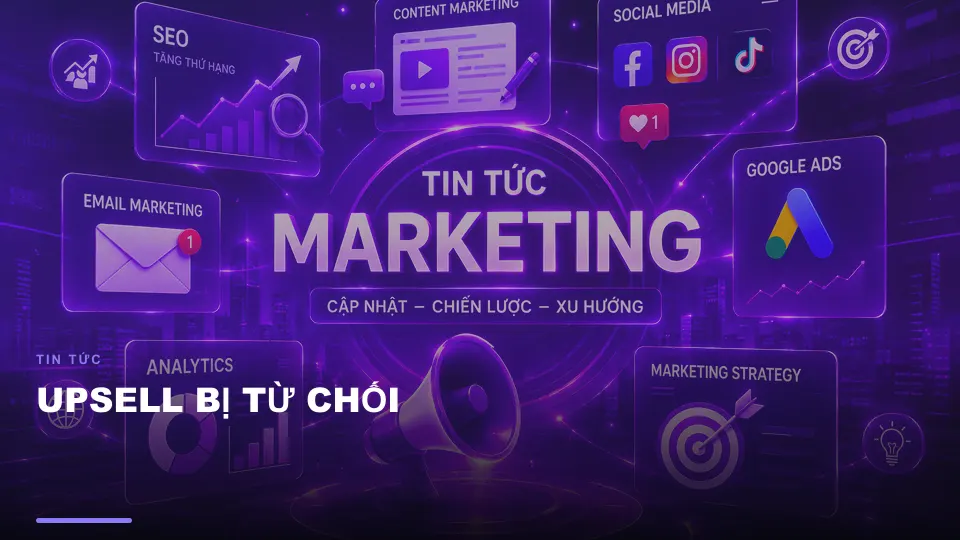Upsell bị từ chối