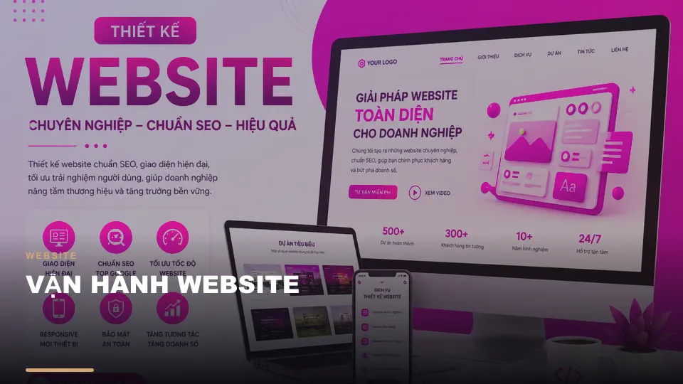 Vận hành website