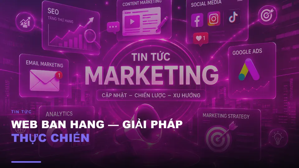 Web ban hang — giải pháp thực chiến