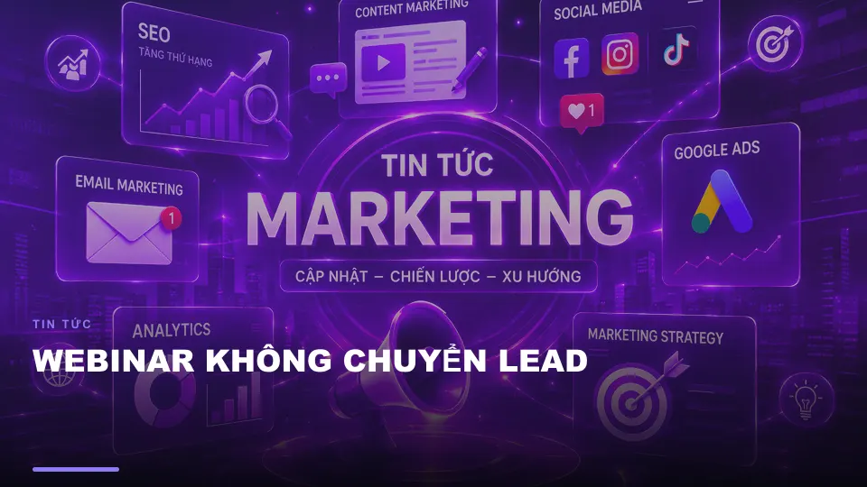 Webinar không chuyển lead