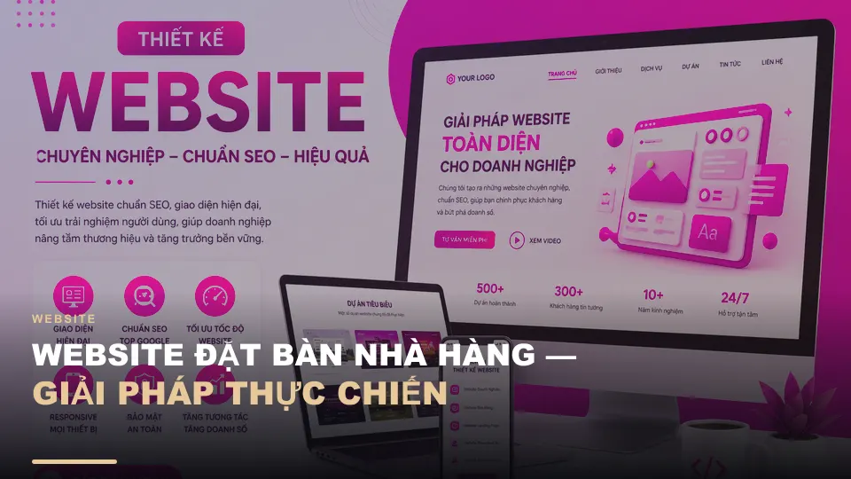 Thiết kế website nhà hàng