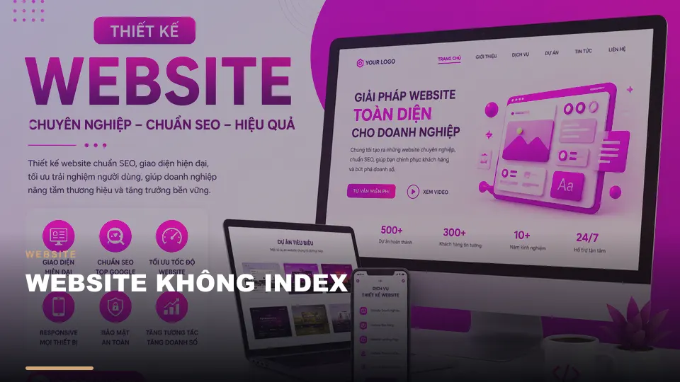 Website không index