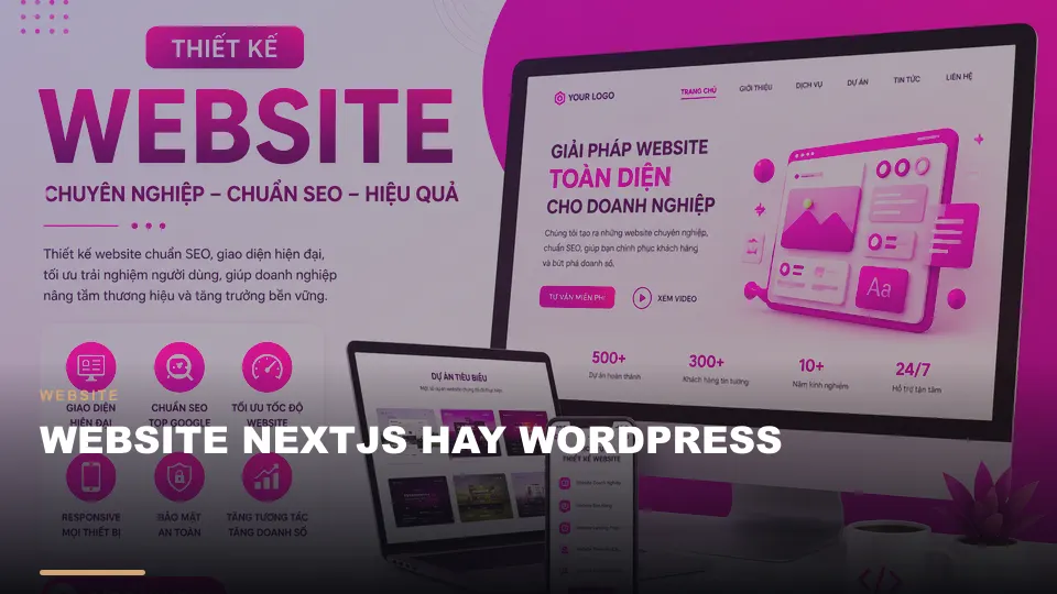 Website nextjs hay wordpress