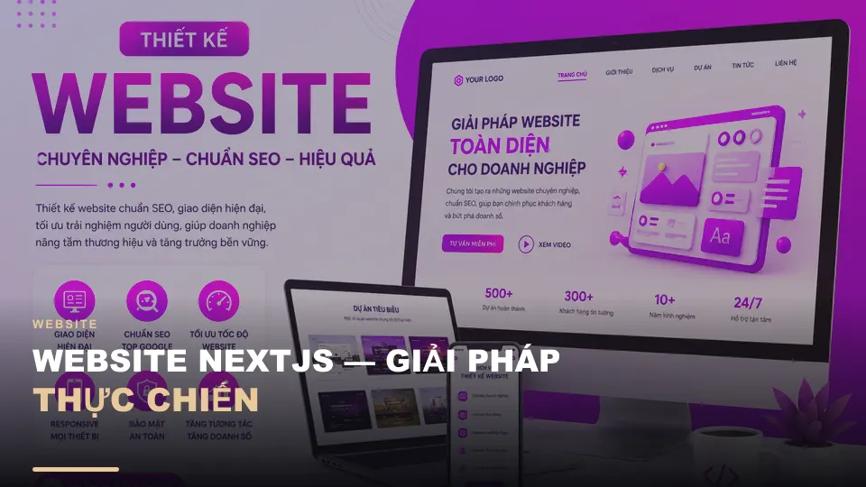 Website nextjs — giải pháp thực chiến