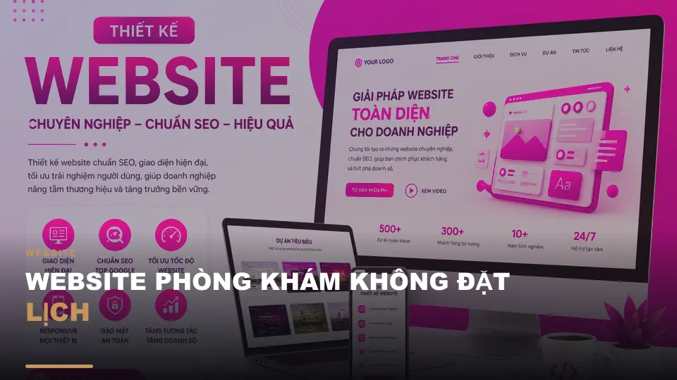 Website phòng khám không đặt lịch