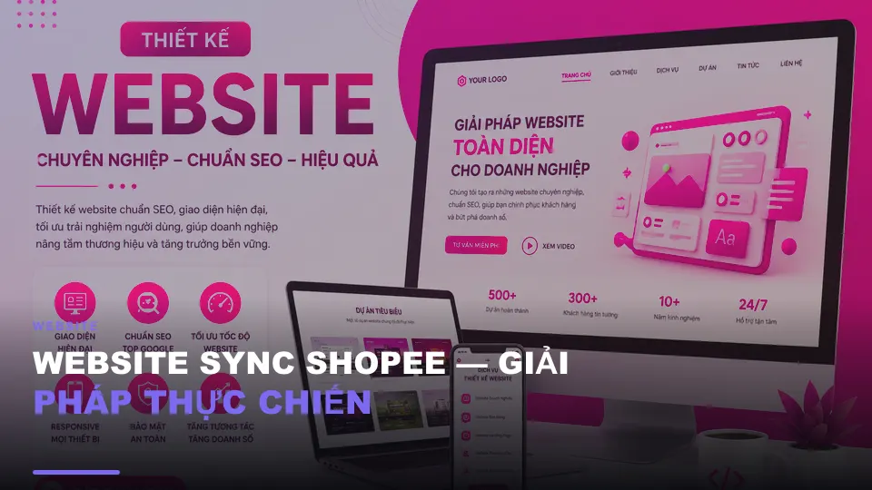 Website sync shopee — giải pháp thực chiến