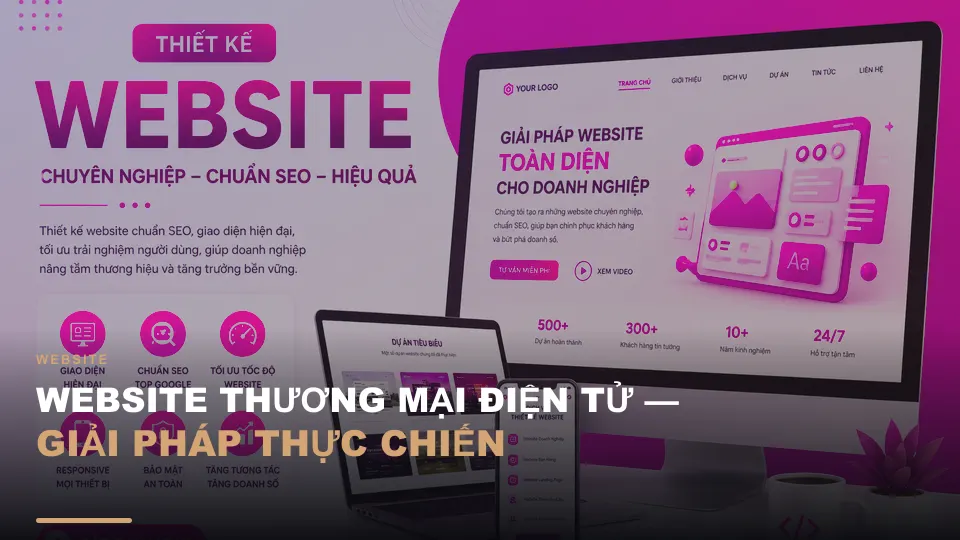 Website thương mại điện tử — giải pháp thực chiến