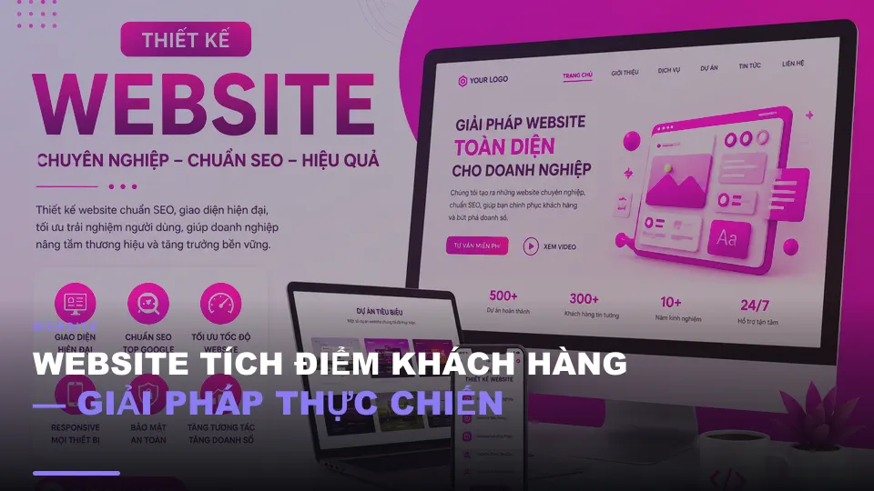 Website tích điểm khách hàng — giải pháp thực chiến