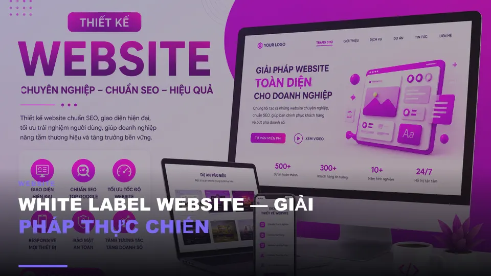 White label website — giải pháp thực chiến
