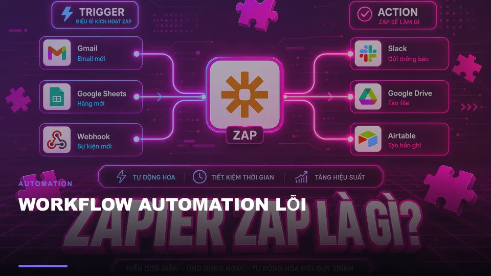Workflow automation lỗi