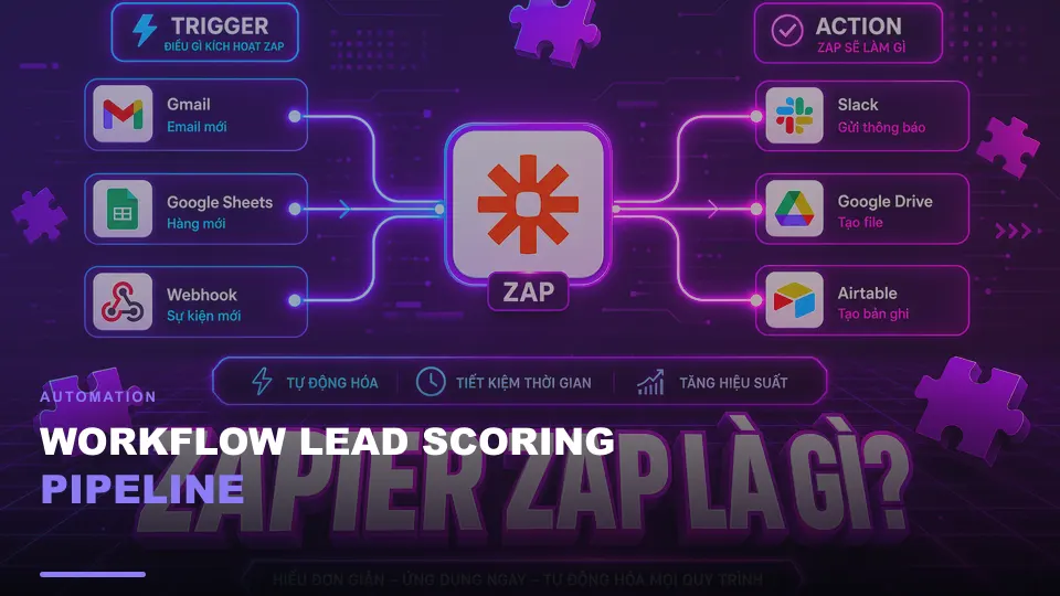 Workflow lead scoring pipeline