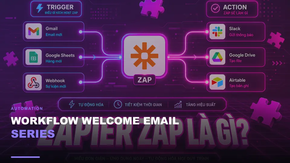 Workflow welcome email series