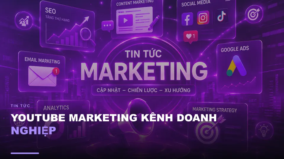 Youtube marketing kênh doanh nghiệp