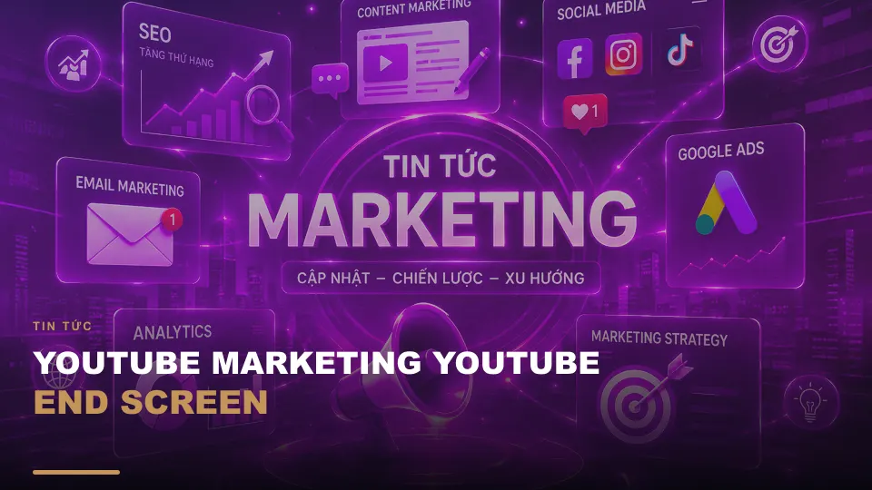 Youtube marketing youtube end screen