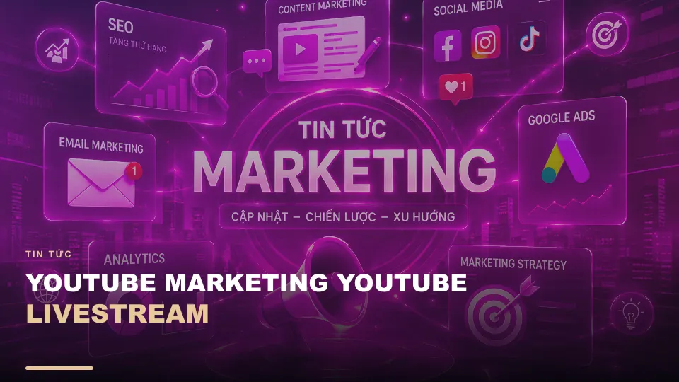 Youtube marketing youtube livestream