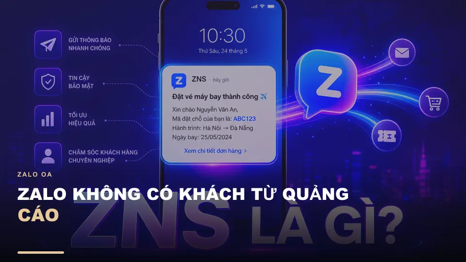 Zalo không có khách từ quảng cáo