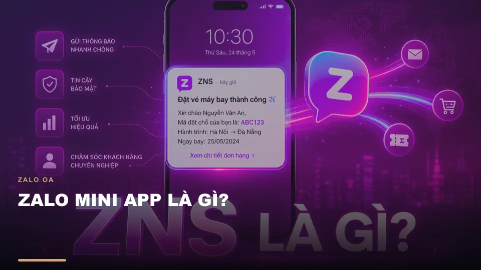 Zalo mini app là gì?