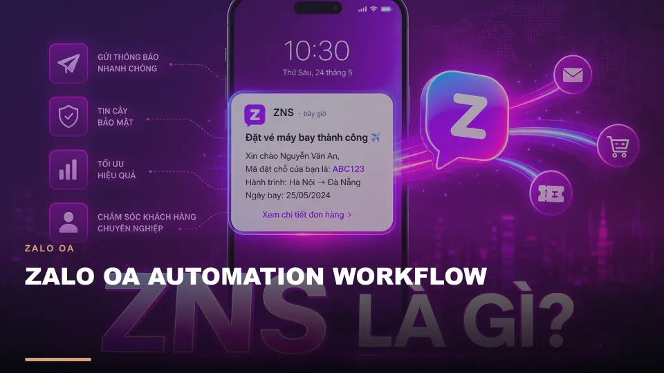 Zalo oa automation workflow