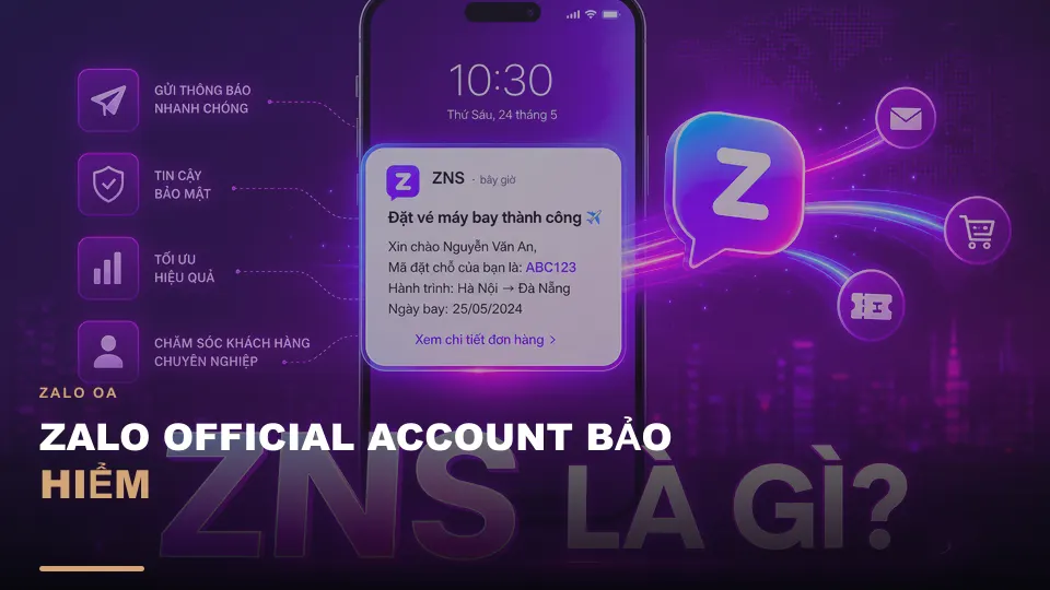 Zalo official account bảo hiểm