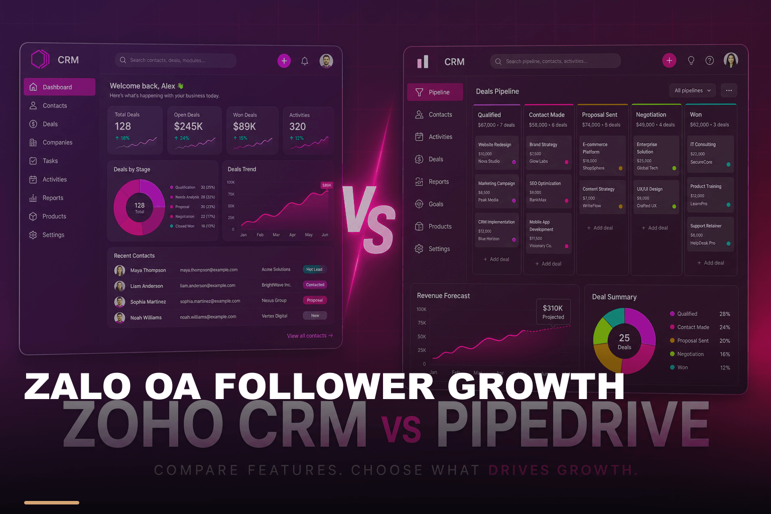 Zalo oa follower growth