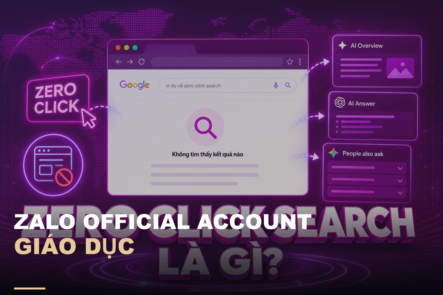Zalo official account giáo dục