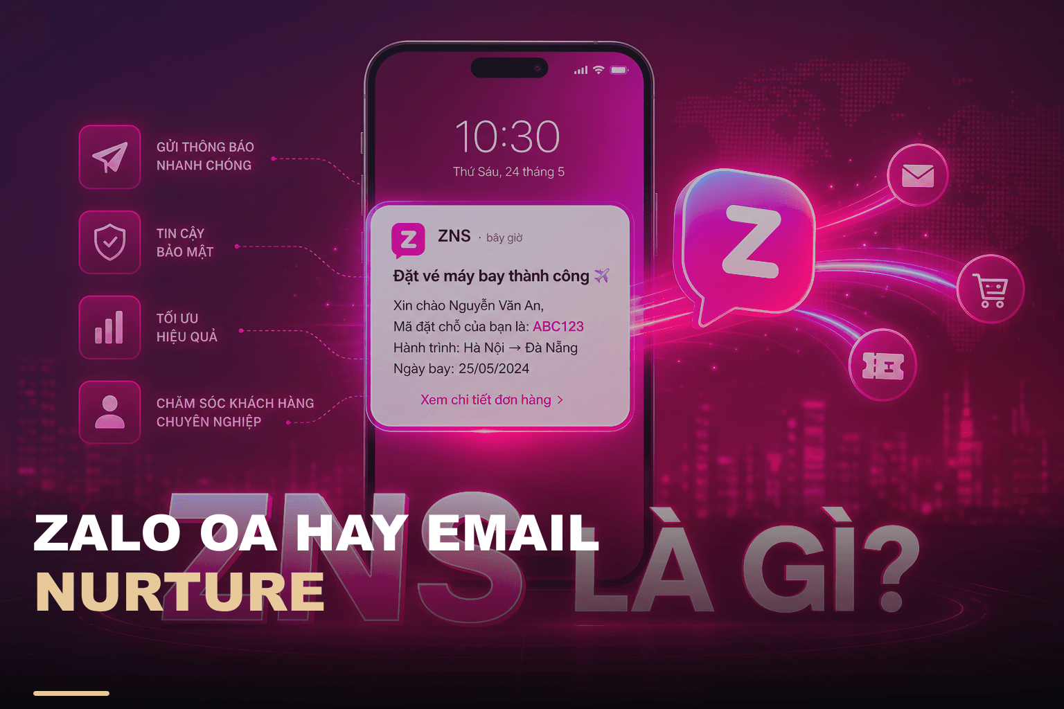 Zalo oa hay email nurture