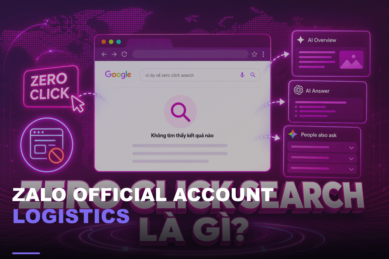 Zalo official account logistics