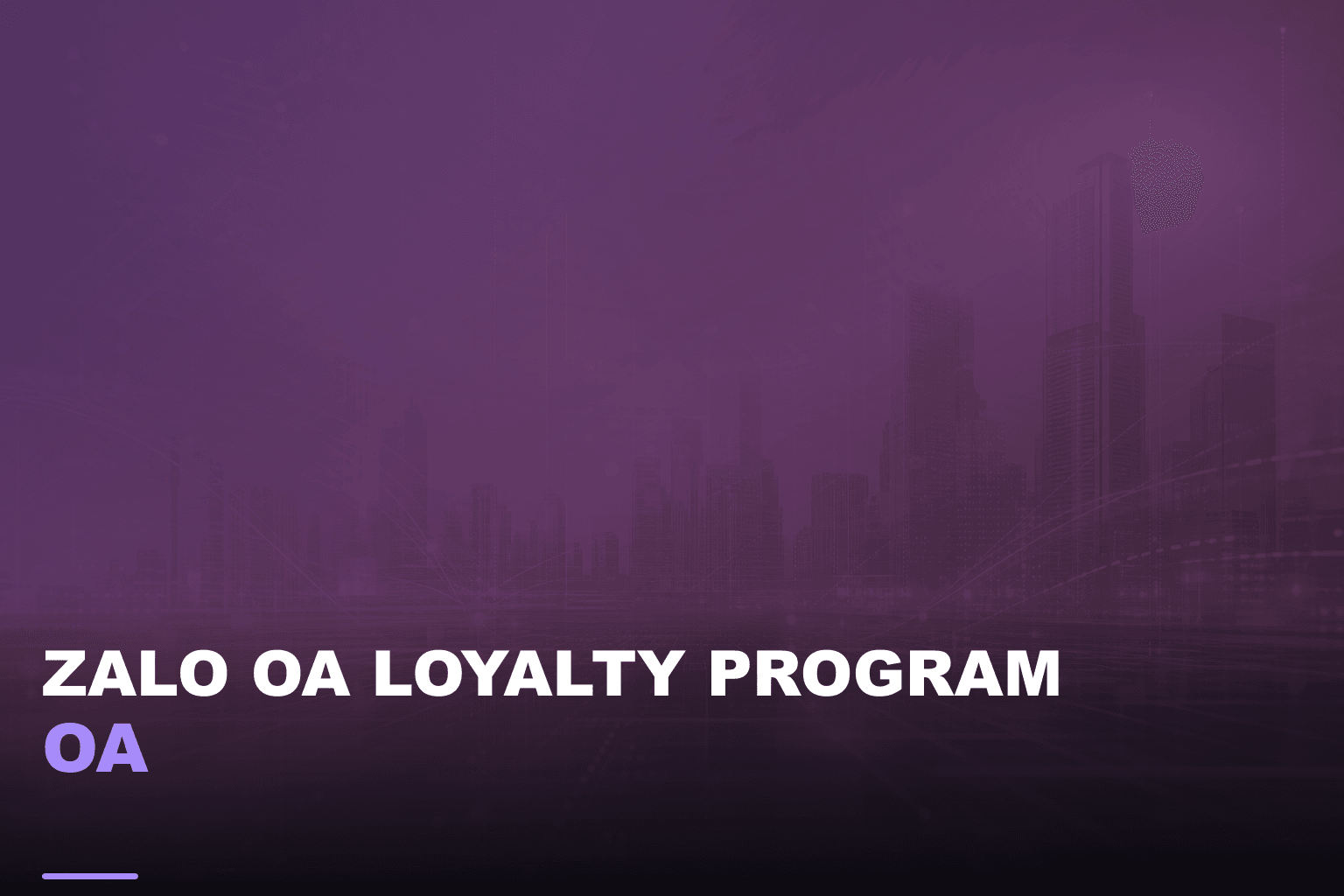 Zalo oa loyalty program oa